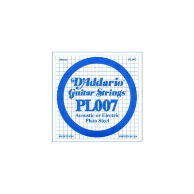Image de D&#039;addario PL007 Corde au détail 007 guitare électrique Acier plein
