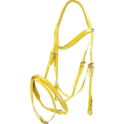 Afbeelding van HORKA Hoofdstel Pvc Flashy Geel Pony Agradi.be