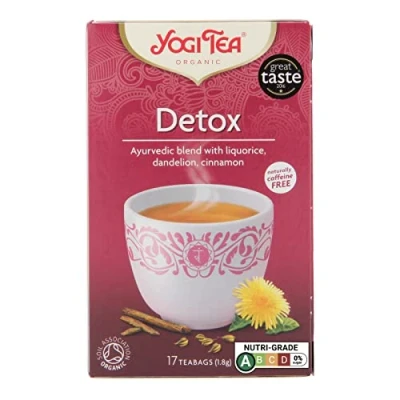 Image de Yogi tea Thé Bio Detox 17 Sachets 30,6 g Lot de 2