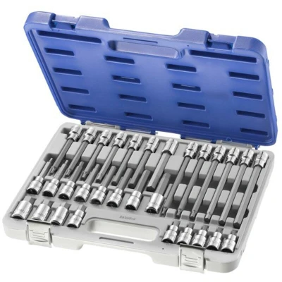 Image de EXPERT E200516 jeu de douilles hexagonales 1/2&quot; en coffret 30 pièces