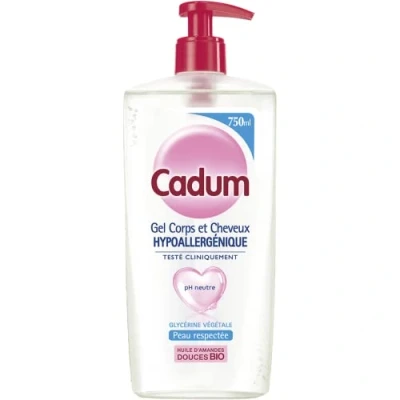 Afbeelding van Cadum Hypoallergene douchegel voor lichaam en haar