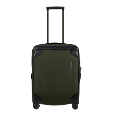 Afbeelding van Samsonite Splendix Spinner 55 DF EXP green/black Zachte koffer
