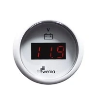 Afbeelding van Wema Voltmeter LED wit