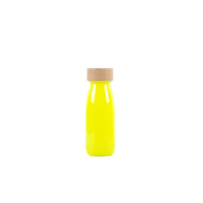 Afbeelding van Petit boum sensorische fles float yellow fluo