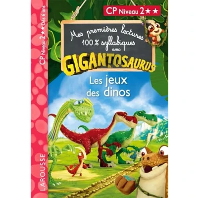 Afbeelding van GIGANTOSAURUS LES JEUX DES DINOS CP NIV.2