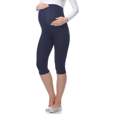Afbeelding van Be Mammy Legging 3/4 zwangerschap sport 03, Marinier