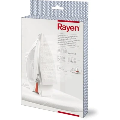 Image de Rayen 6205 semelle pour fer téflon/silicone blanc 24 x 17 1 cm