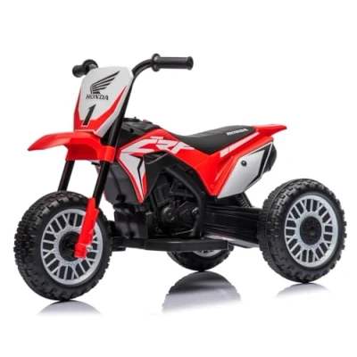 Afbeelding van Honda elektromotor voor kinderen vanaf 3 jaar, elektrische motorfiets kinderen, voertuigen 1 x 30 W, km/u (rood)