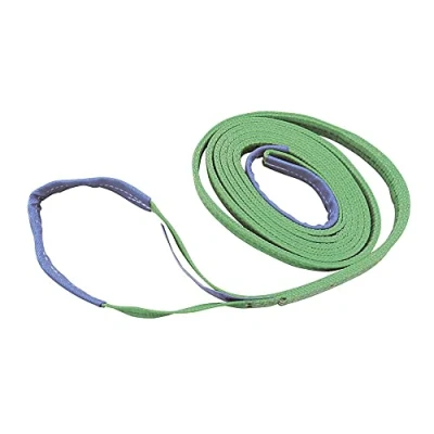 Afbeelding van Hijsband 2 laags groen 2m/ 60mm ton