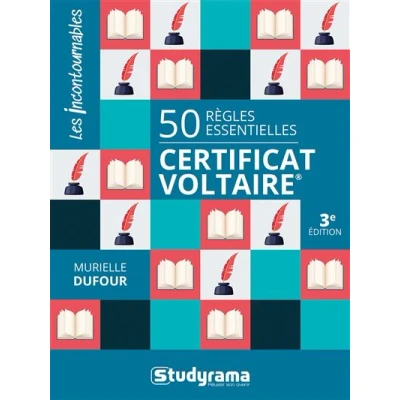 Image de 50 règles essentielles Certificat Voltaire®