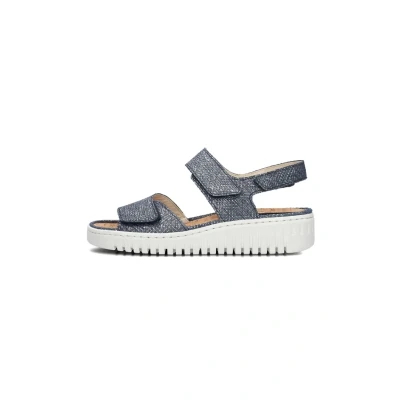 Afbeelding van Waldläufer H willow Sandalen Dames Blauw Maat 40