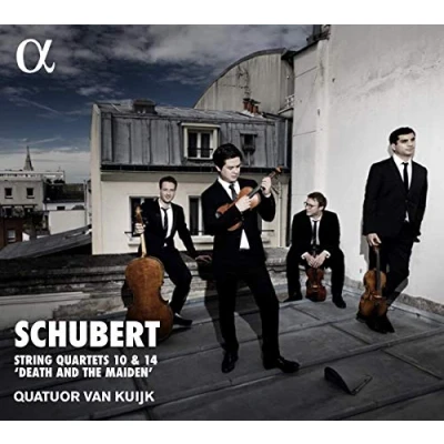 Afbeelding van Quatuor Van Kuijk String Quartets 10 &amp; 14 &#039;Death And The Maiden&#039; (CD)
