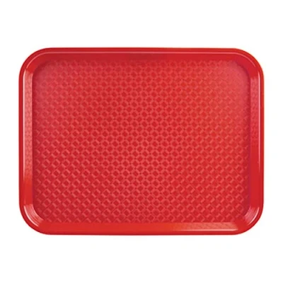 Afbeelding van Olympia Kristallon polypropyleen dienblad rood 34,5x26,5cm