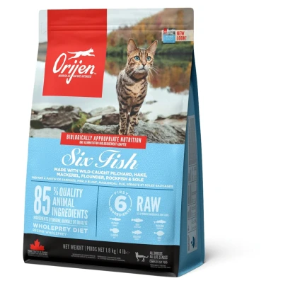 Afbeelding van Orijen Whole Prey Six Fish Cat Sardines&amp;Heek Kattenvoer 1.8 kg