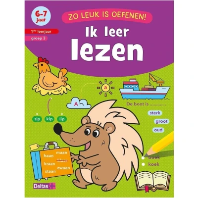 Afbeelding van Ik leer lezen 6 7 jaar 1ste leerjaar groep 3