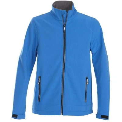 Afbeelding van Printer Trial Softshell Jas Heren Blauw Maat 4XL
