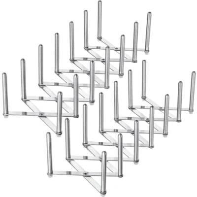 Afbeelding van Ikea 701.548.00X2 Variera Pot Deksel Organizer, roestvrij staal, Set van 2