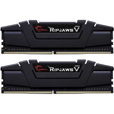 Afbeelding van G.Skill Ripjaws V Werkgeheugenset voor PC DDR4 32 GB 2 x 16 Non ECC 3200 MHz 288 pins DIMM CL16 18 38 F4 3200C16D 32GVK