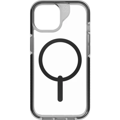 Afbeelding van ZAGG Gear4 Santa Cruz Snap Hoesje Geschikt voor iPhone 15 Compatibel met MagSafe Transparant