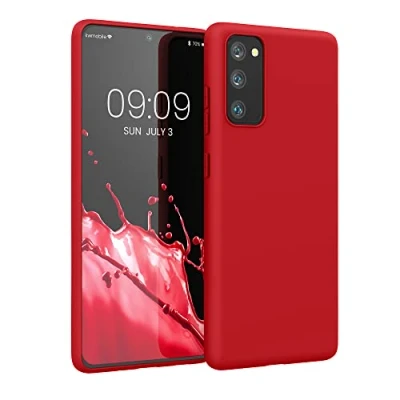 Afbeelding van kwmobile telefoonhoesje geschikt voor Samsung Galaxy S20 FE Hoesje smartphone Back cover in klassiek rood