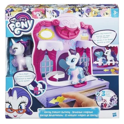 Afbeelding van My Little Pony B8811EU40 Friendship is Magic Rarity Fashion Runway Playset