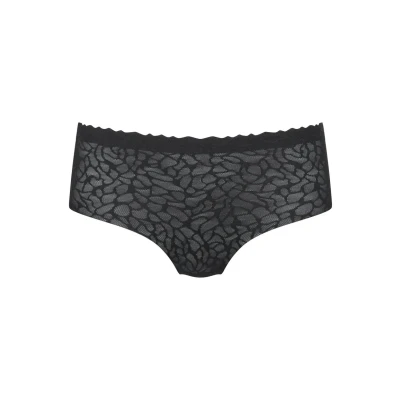 Afbeelding van Sloggi dames ZERO Feel Lace naadloze hipster in de kleur Zwart, maat: L