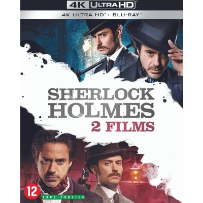 Afbeelding van Sherlock Holmes 1 &amp; 2 (4K Ultra HD Blu ray)