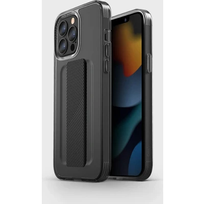 Afbeelding van UNIQ Heldro Mount iPhone 14 Plus 6.7 hoesje zwart/damprook