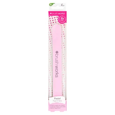 Afbeelding van Brushworks Pastel Nail Files (set van 4)