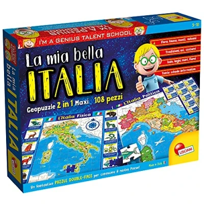 Afbeelding van Lisciani 80571 puzzel Legpuzzel 108 stuk(s) Kaarten