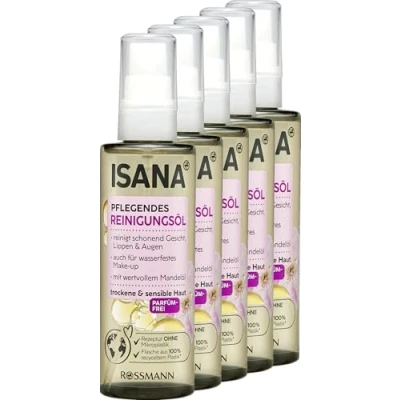 Afbeelding van ISANA Voedende reinigingsolie, 100 ml fles