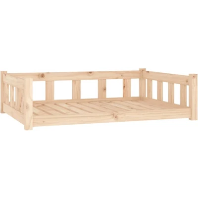 Afbeelding van Hondenmand 55,5X45,5X28 Cm Massief Grenenhout Wit