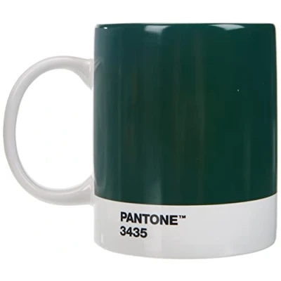Afbeelding van Pantone Koffiebeker Bone China 375 ml Dark Green 3435 C