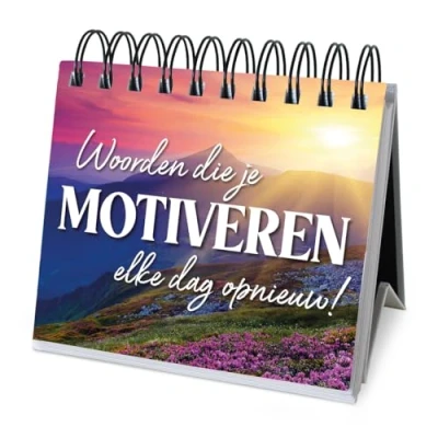 Afbeelding van 365 dagen cadeauboek Woorden die je motiveren
