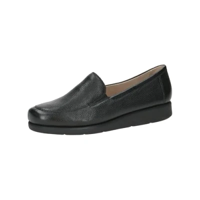 Afbeelding van Caprice Damespantoffels 9 24750 41 Mocassindames, Nappa zwart