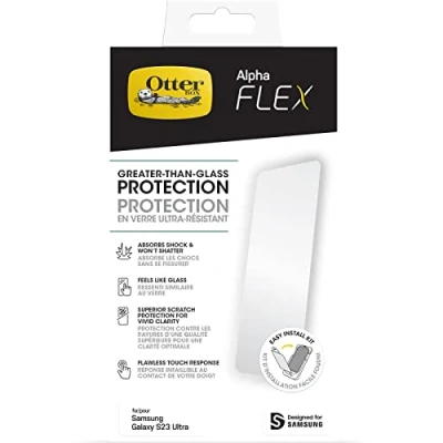 Afbeelding van OtterBox Alpha Flex Glass Screen Protector Samsung Galaxy S23 Ultra 5G