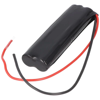Afbeelding van Noodverlichting batterij NiMH 4.8V 1500mAh L2x2 Mignon AA met 200mm kabel
