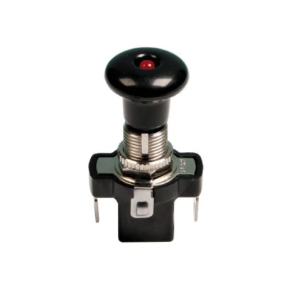 Afbeelding van Pilot LA_45570 trekschakelaar met rode led 12V 10A