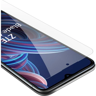 Afbeelding van Cadorabo Screenprotector geschikt voor ZTE Blade A72 5G Pantser film Beschermende in KRISTALHELDER Geharde (Tempered) display beschermglas 9H hardheid met 3D Touch