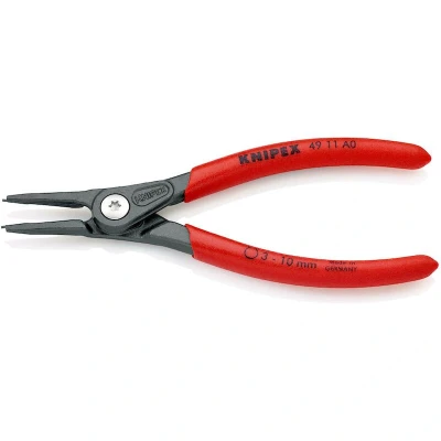 Afbeelding van Knipex 49 11 A0 borgveertang buitenr. recht 3 10 mm