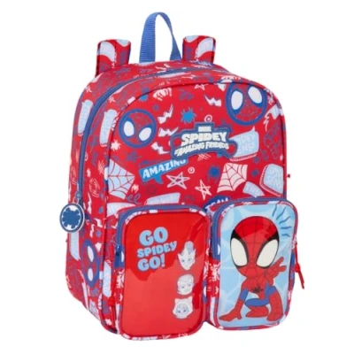 Image de SAFTA Cartable with pockets Spidey &quot;Rescue&quot;