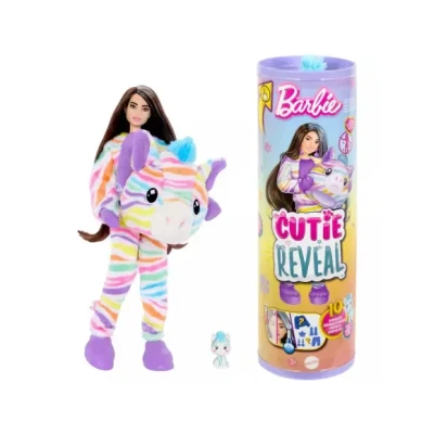 Afbeelding van Barbie Cutie Reveal Color Dream Barbiepop Zebra