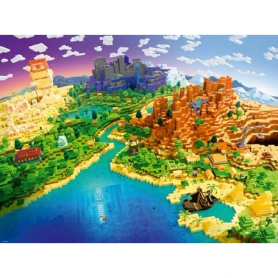 Afbeelding van Legpuzzel World Of Minecraft, 1500st.