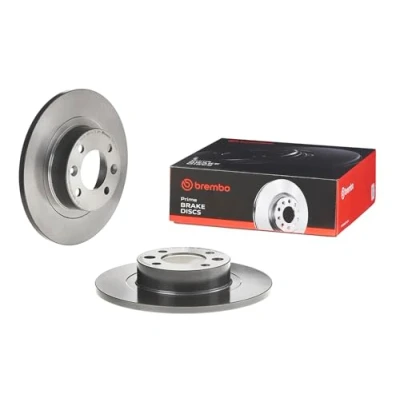 Afbeelding van BREMBO 08.D750.11 Remschijf 260 11 4 volledig Gecoat LADA: Vesta SW Estate