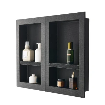 Image de VEVOR Niche Douche Encastrable Murale Salle de Bain 40,6x61 cm +