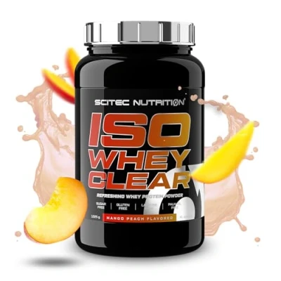 Afbeelding van Scitec Nutrition Iso Clear Protein (Mango/Peach 1025 gram)