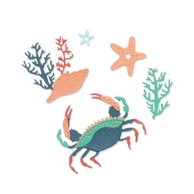Afbeelding van Sizzix Thinlits Die Ocean Medley (11pcs) (666674)