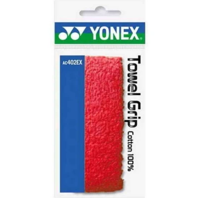 Afbeelding van Yonex AC402 badstof grip rood 1stuks