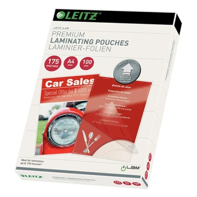 Image de Pochettes de plastification A4 LEITZ