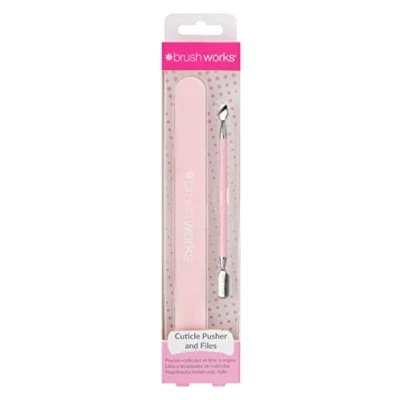 Afbeelding van Brushworks Cuticle Pusher And Files